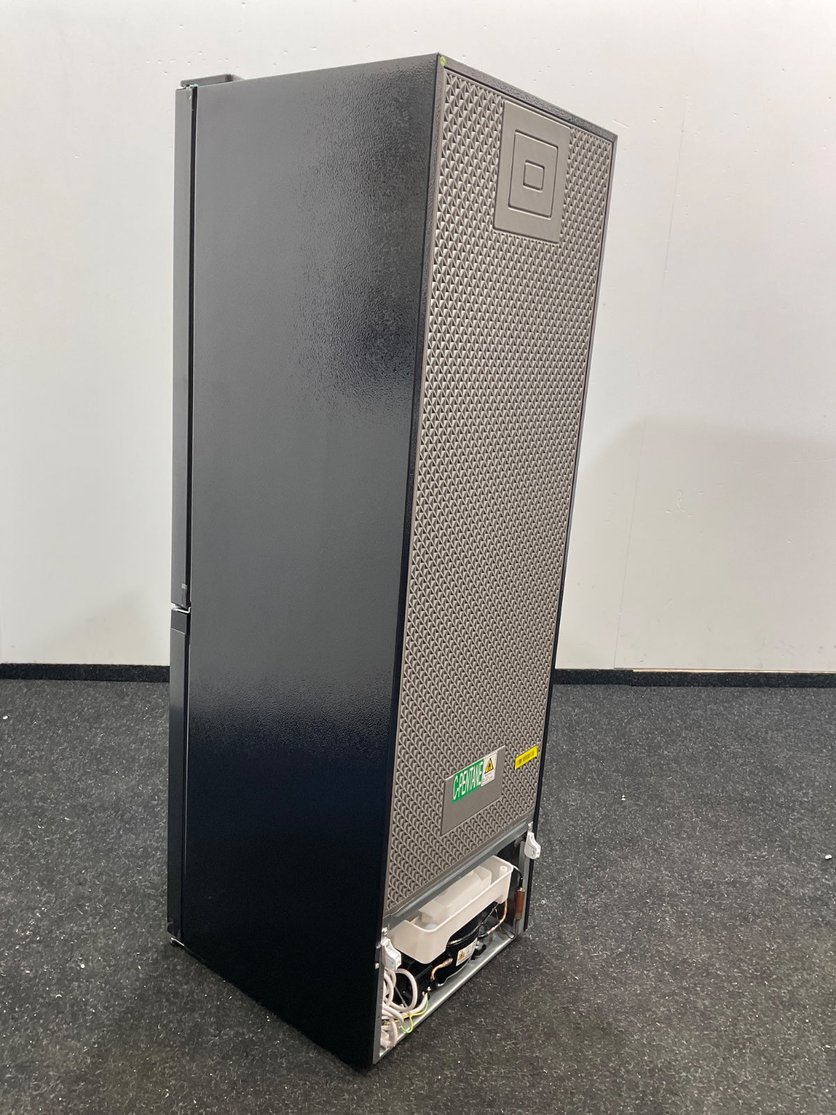CHiQ koelkast FBM157L42 - Dark Stainless Steel