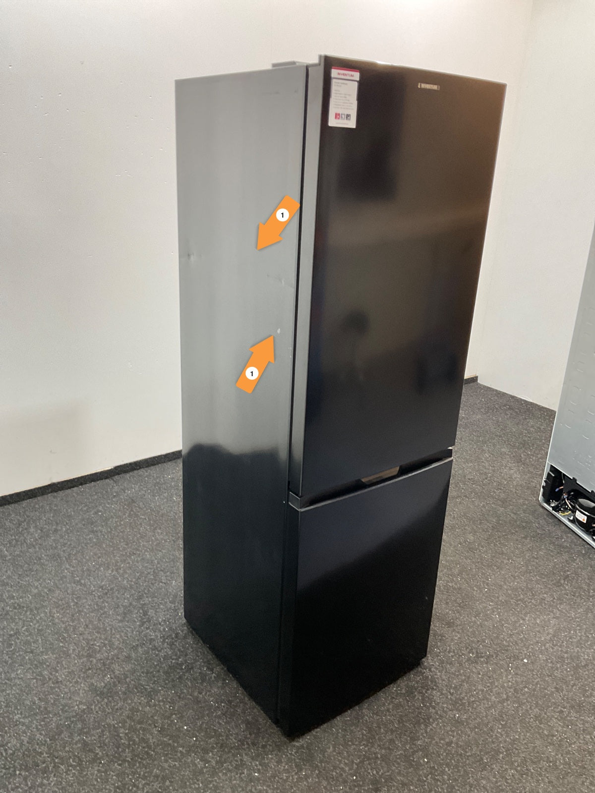 Inventum koelkast KV1840B - No Frost - Zwart