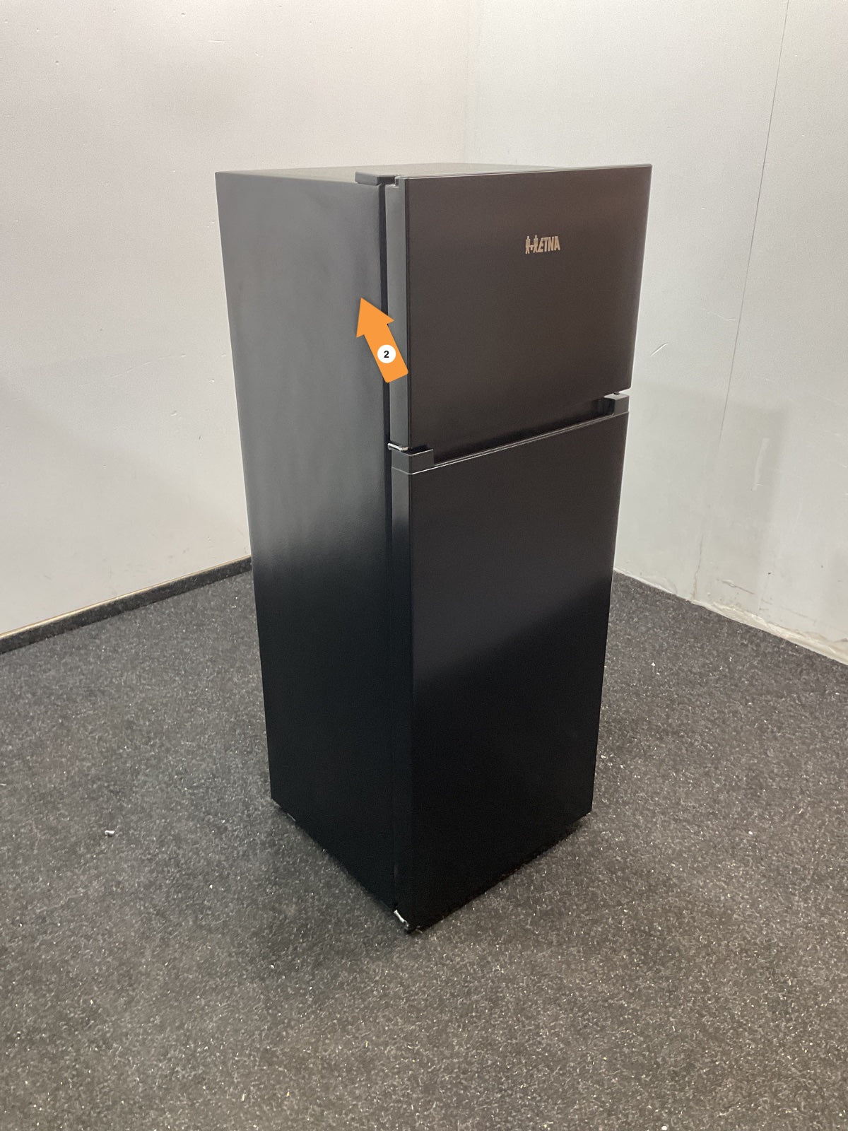 ETNA koelkast KDV156ZWA - Zwart