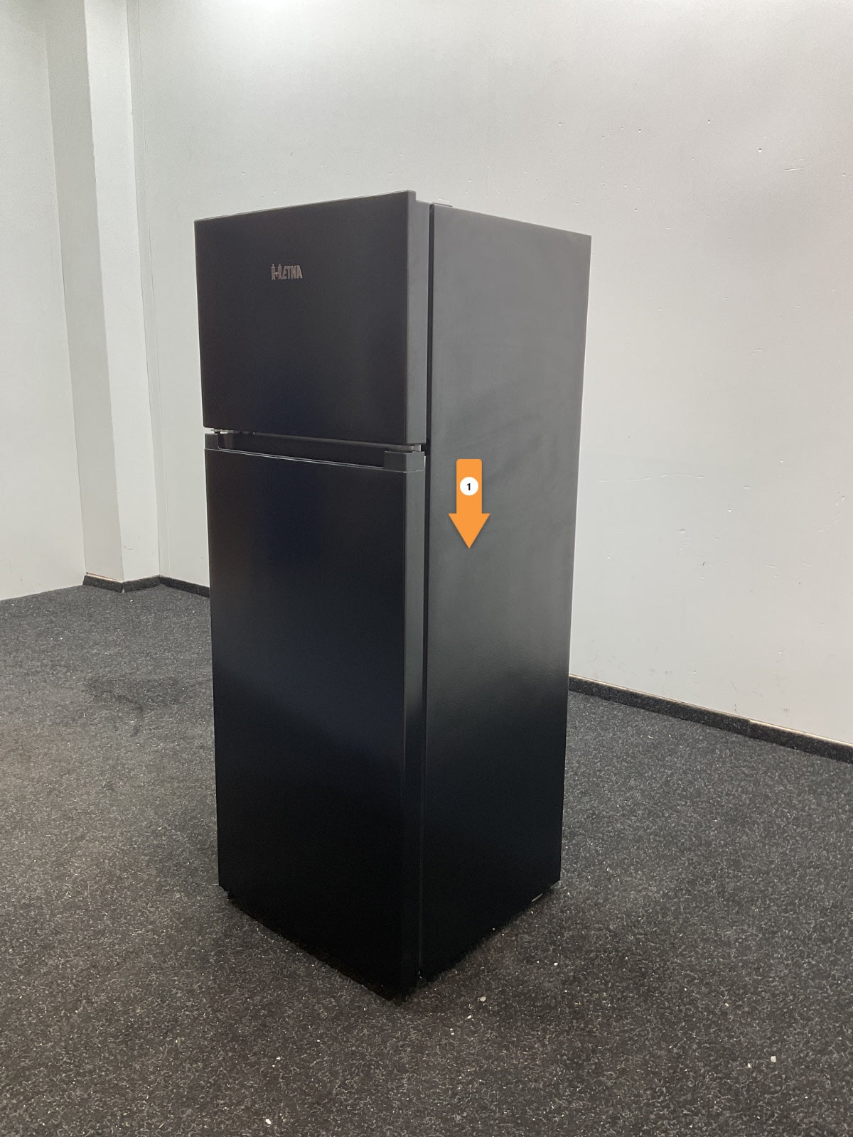 ETNA koelkast KDV156ZWA - Zwart