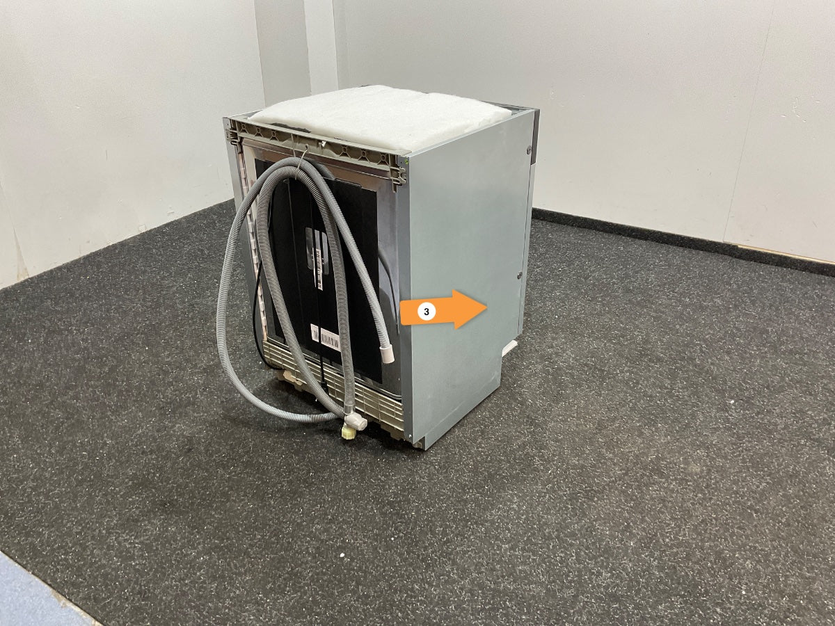 Whirlpool inbouw vaatwasser W7IHP40LC - met besteklade