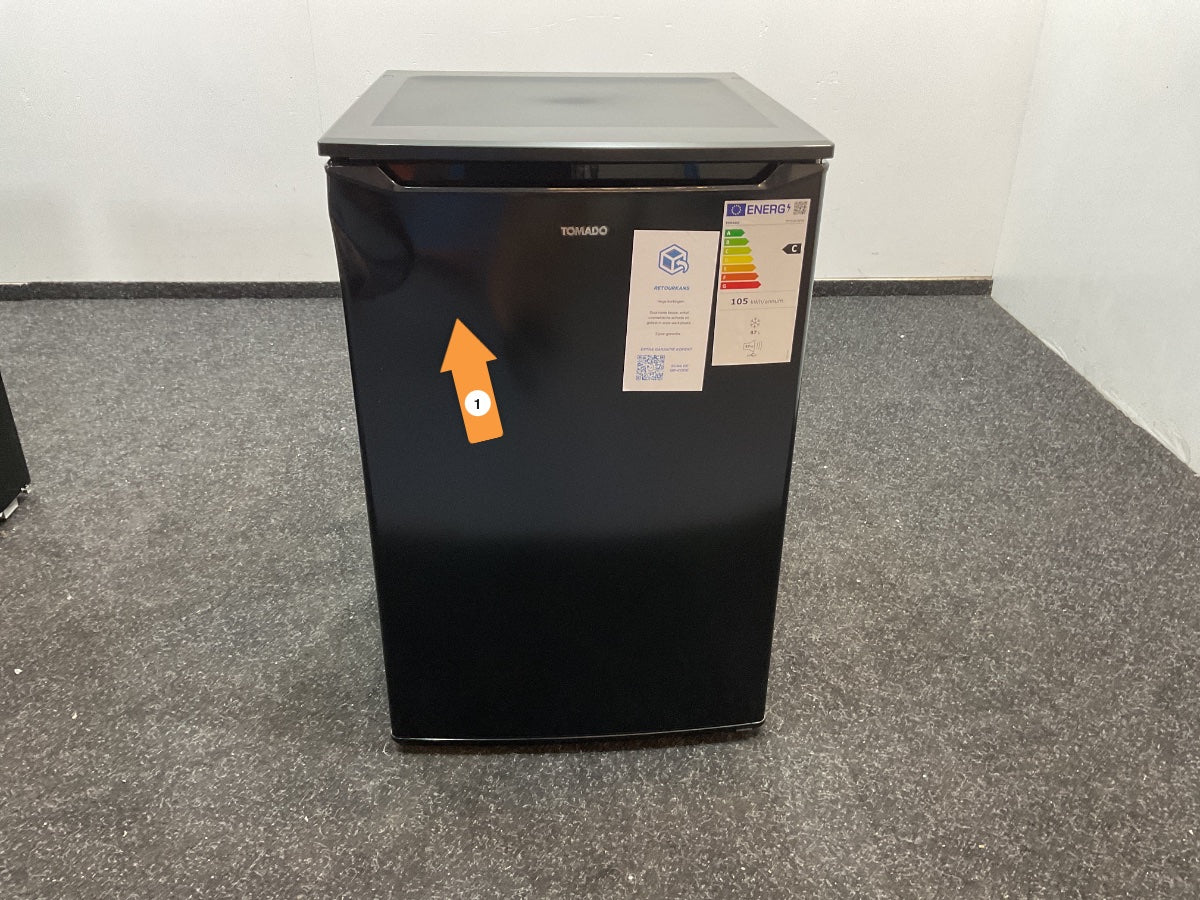 Tomado vriezer TFT5501B - Tafelmodel - Zwart