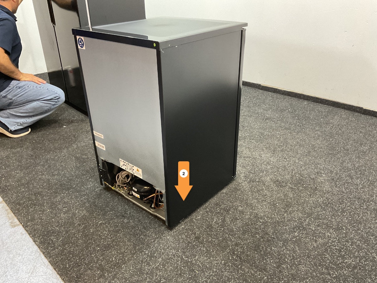 Tomado vriezer TFT5501B - Tafelmodel - Zwart