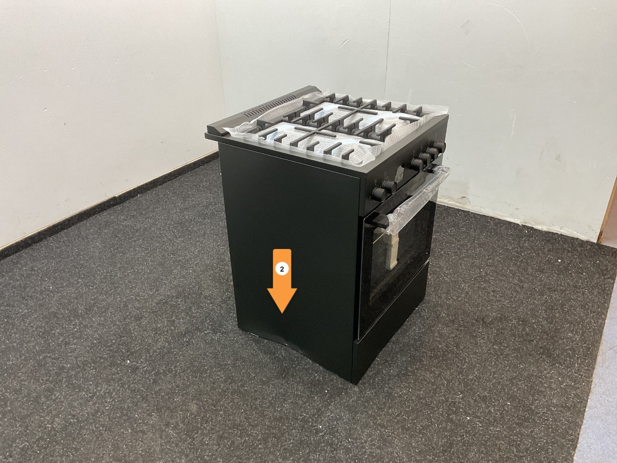 Everglades gasfornuis EVCK6050 Pro - 60cm 
