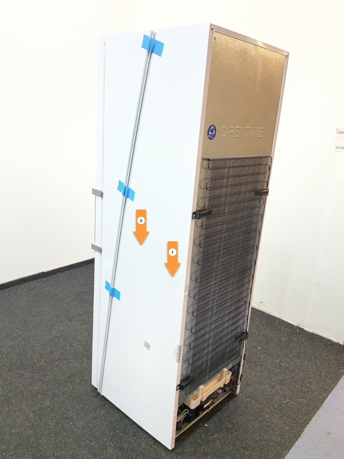 AEG vrieskast OAG7M281EW NoFrost - Vrijstaand - Wit