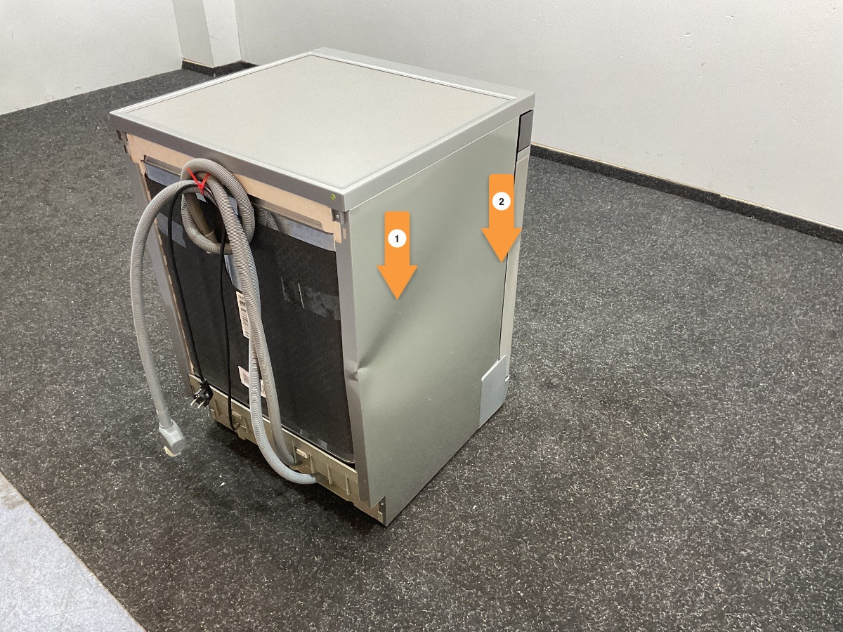 Whirlpool vaatwasser WH3FB14BN7A0X - Vrijstaand