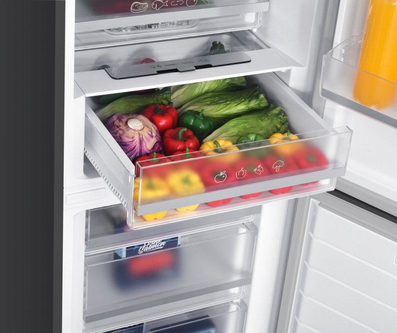 Frilec koelkast BONN388-NFD-040AIN - No Frost - Inox