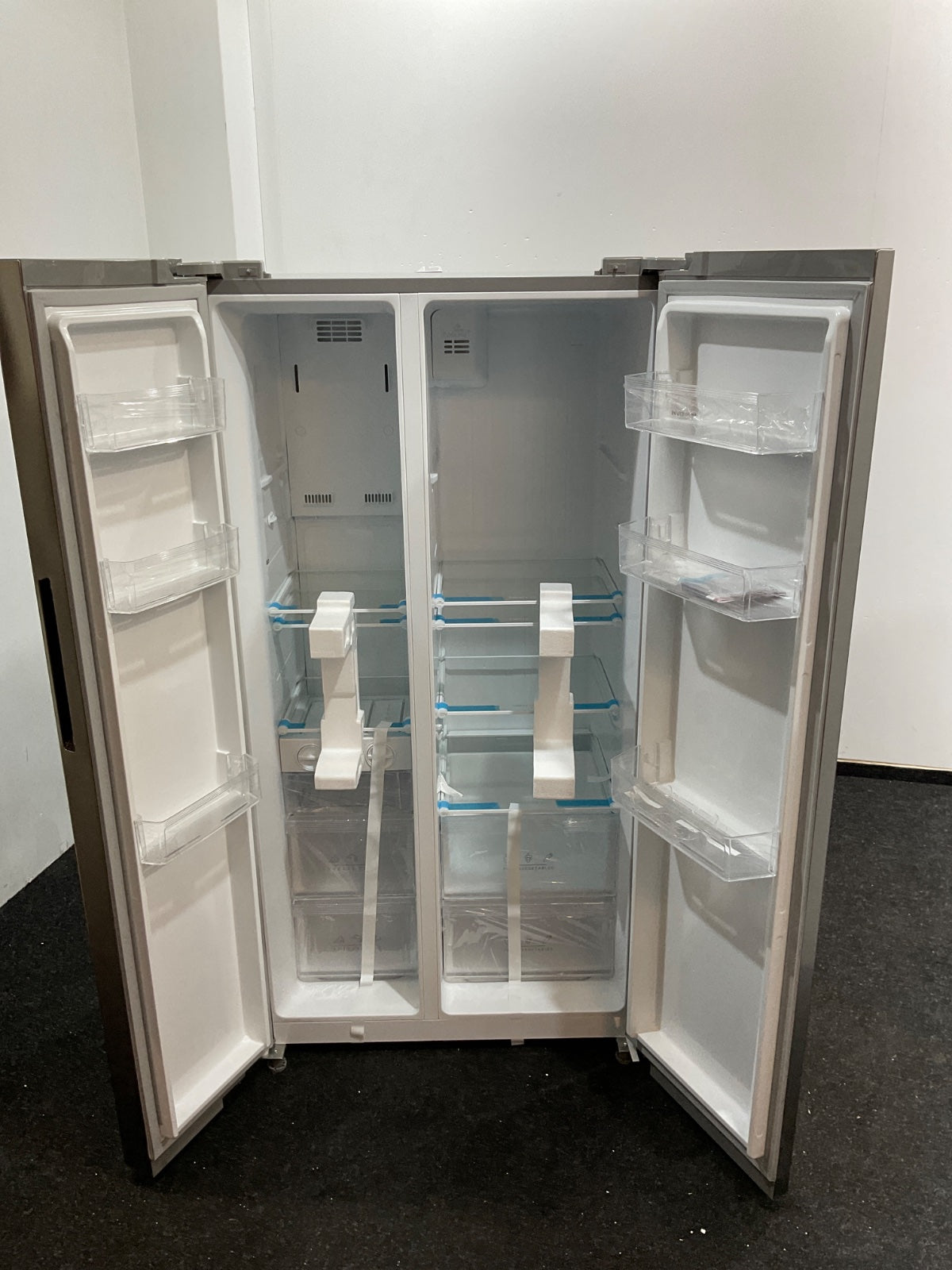 Inventum Amerikaanse koelkast SKV0178R - RVS