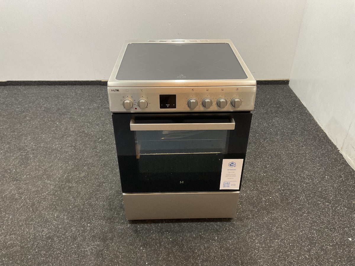 ETNA inductie fornuis FIV760RVS - Vrijstaand - RVS