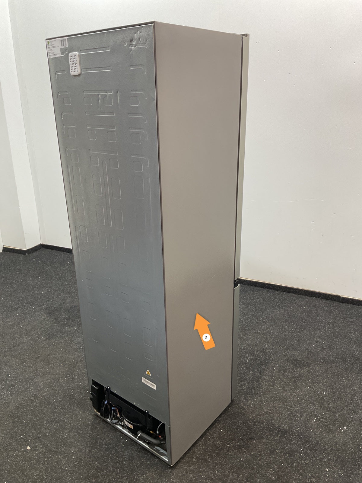 Hisense koelkast RB329N4ACE - RVS - NoFrost