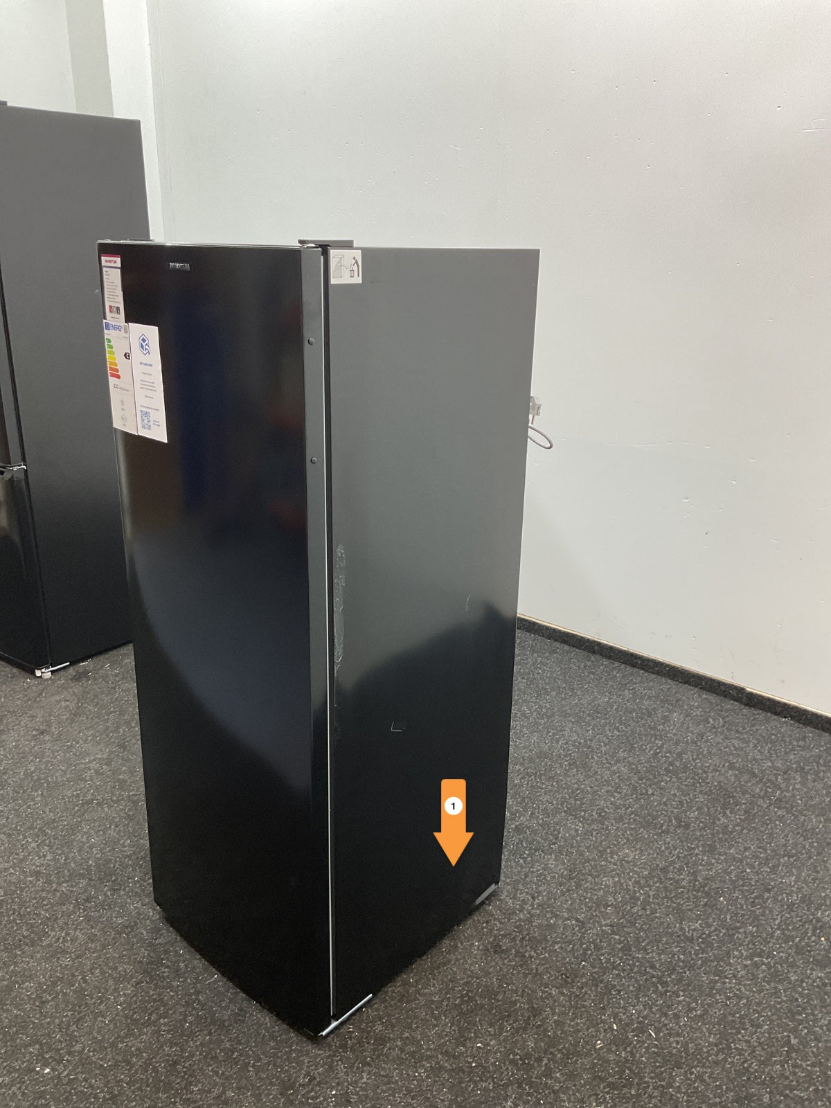 Inventum vrieskast VR1430B - Vrijstaand - Zwart