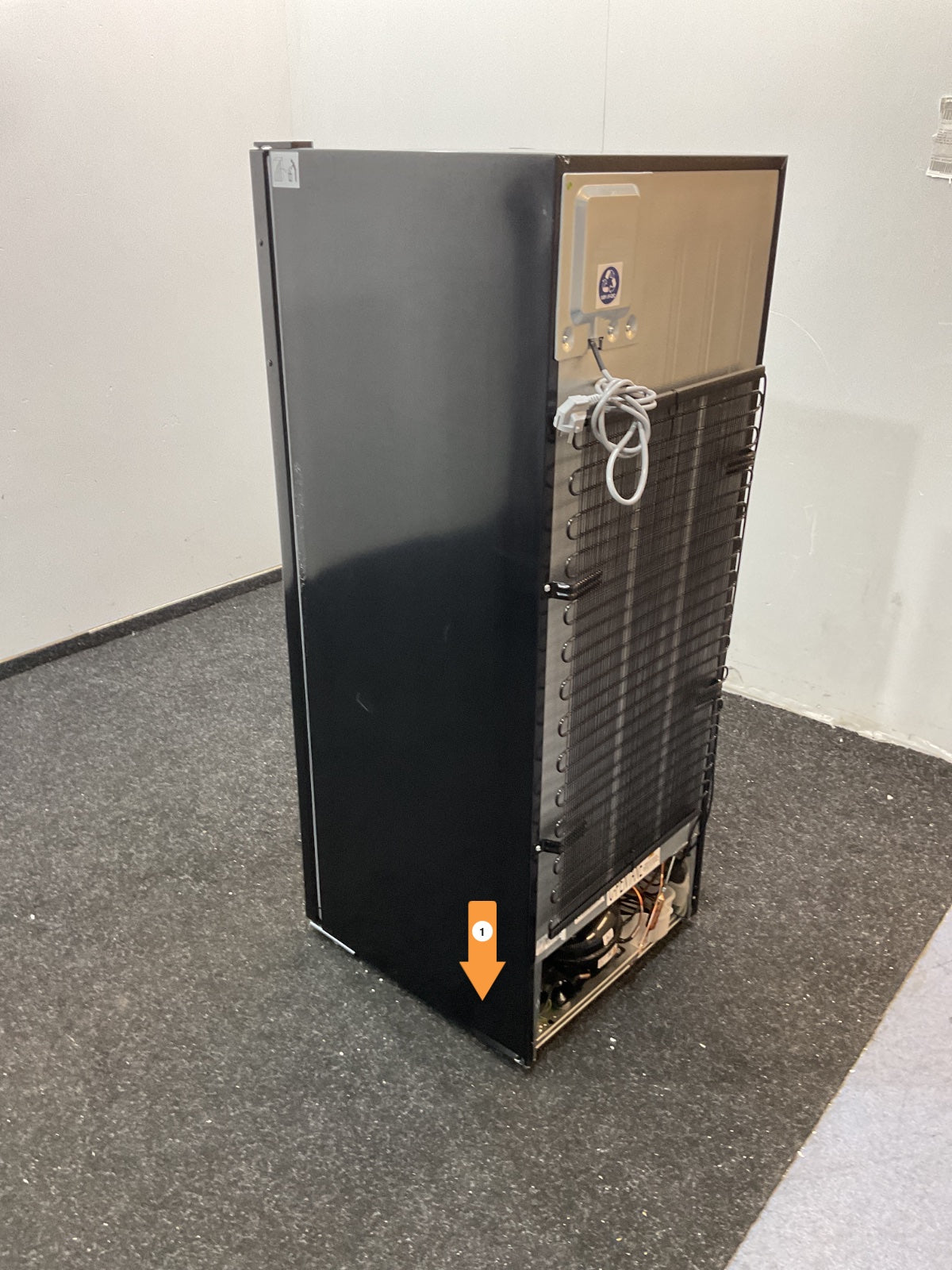 Inventum vrieskast VR1430B - Vrijstaand - Zwart