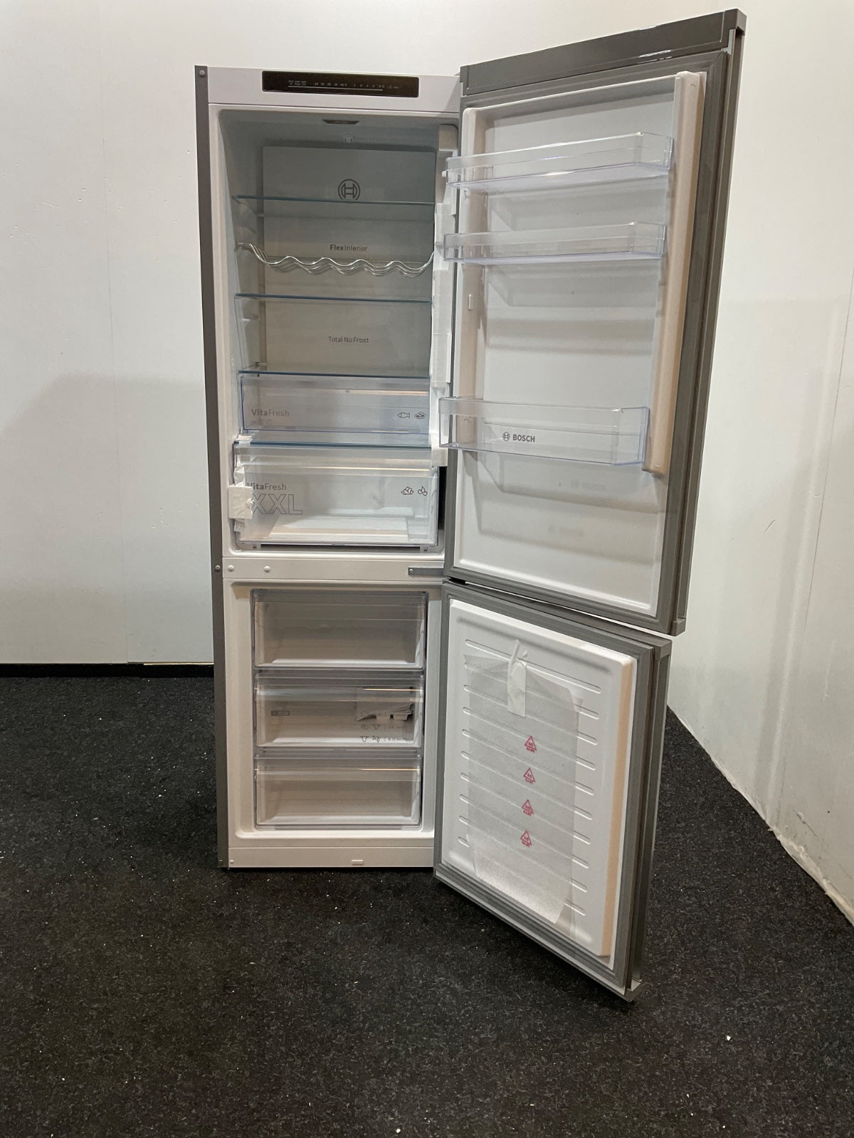 Bosch koelkast KGN362LBF - Serie 4 - RVS look