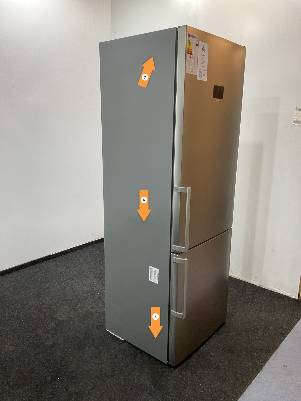 Bosch koelkast KGN49AIBT - Serie 6 - RVS 