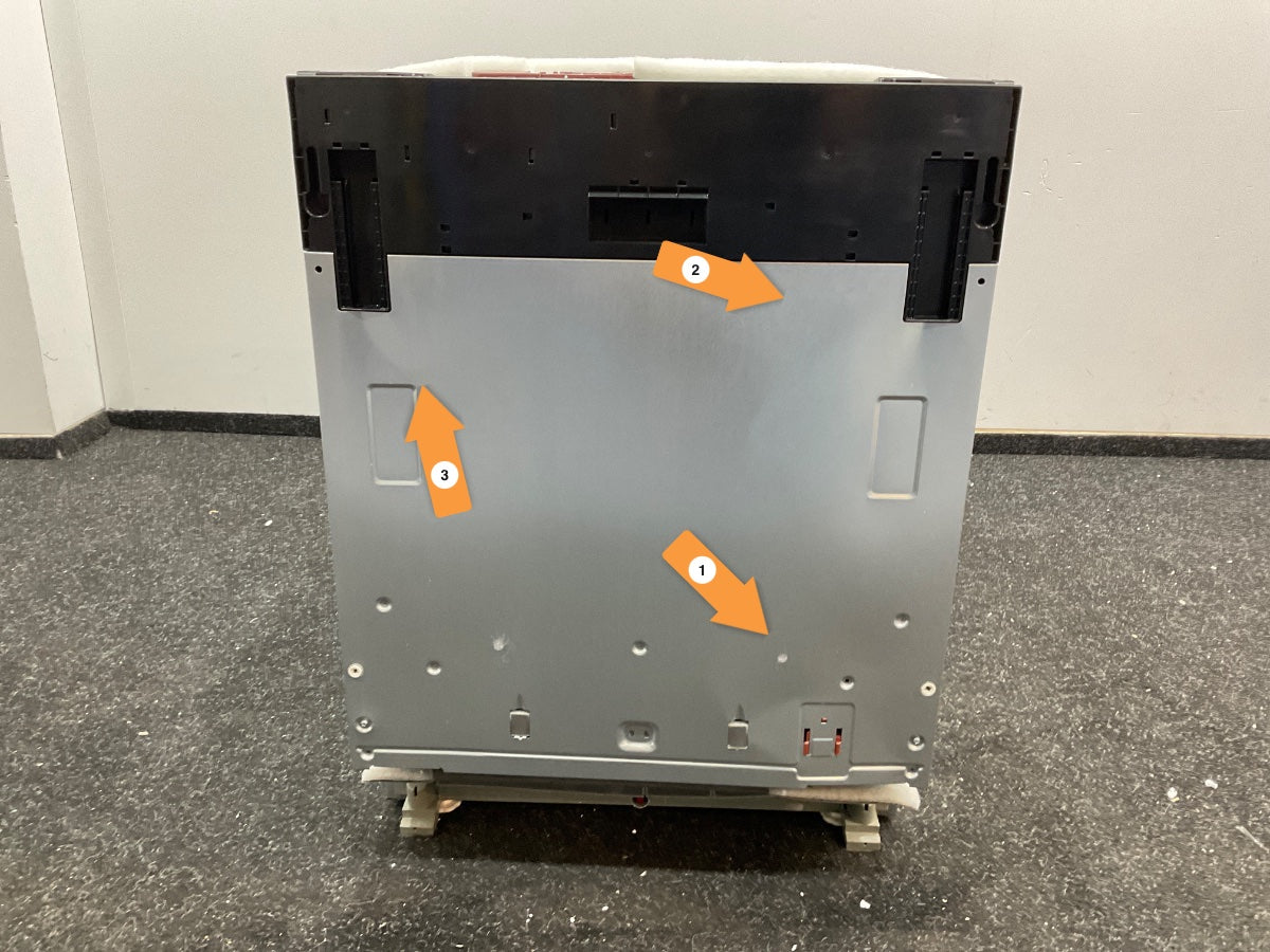 Whirlpool inbouw vaatwasser W7IHP40LC - met besteklade