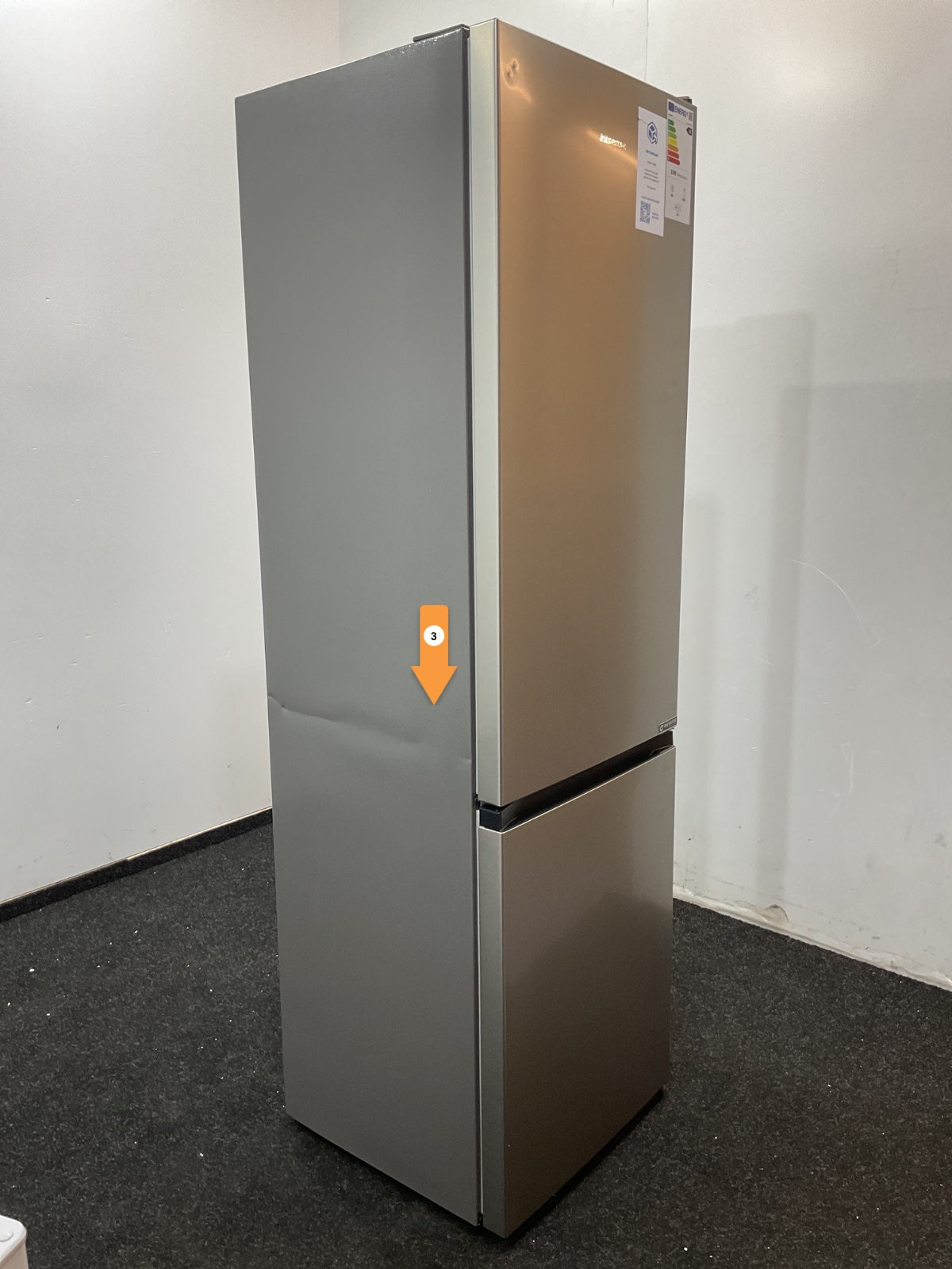 Hisense koelkast RB440N4ACA - RVS