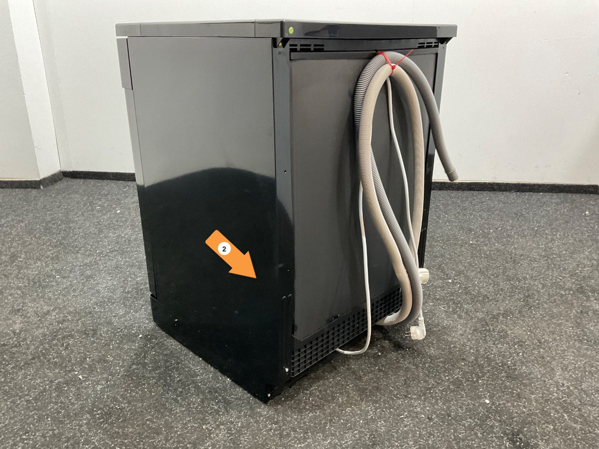 Inventum vaatwasser VVW6036AB - Vrijstaand - Zwart