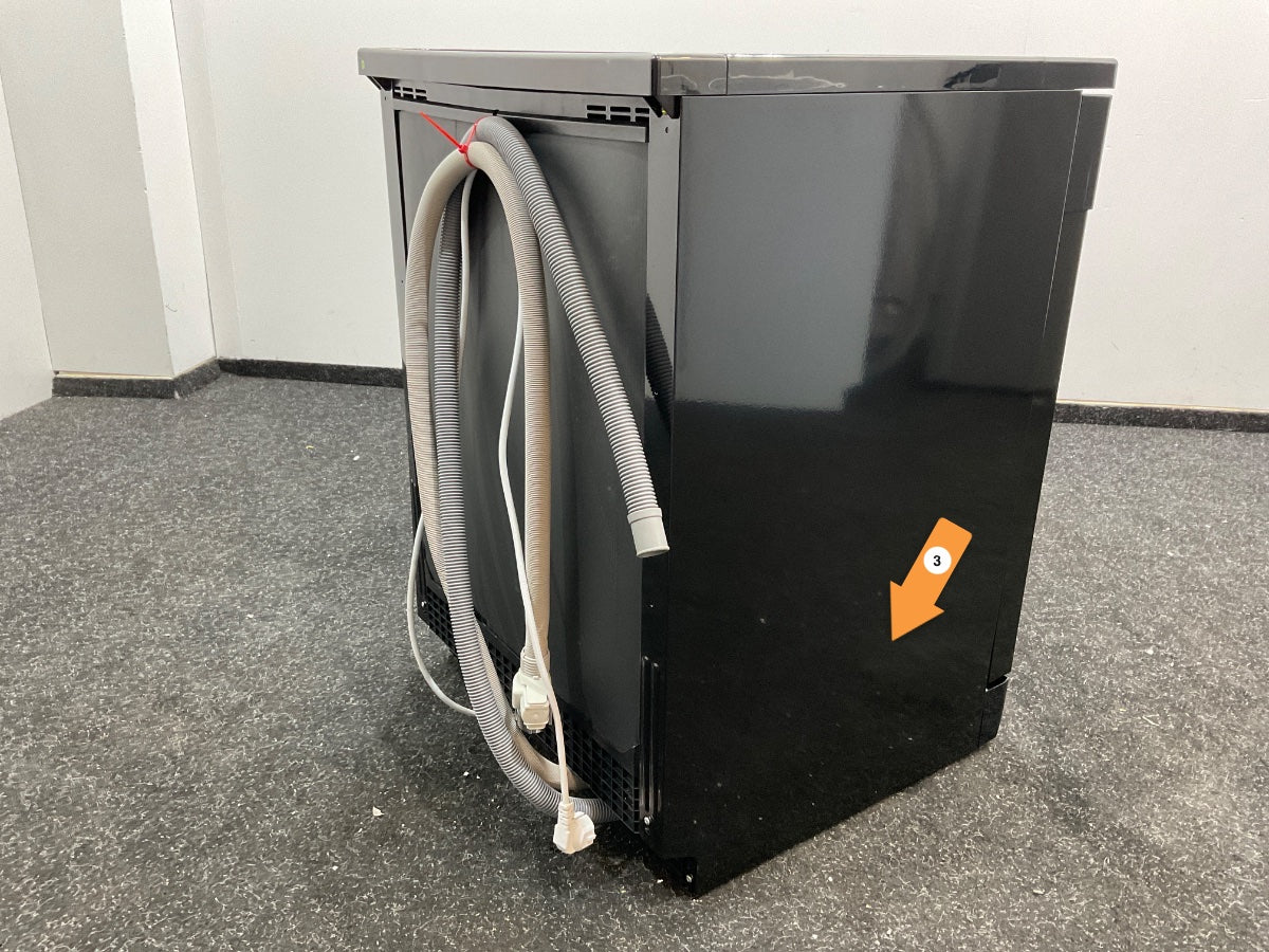 Inventum vaatwasser VVW6036AB - Vrijstaand - Zwart