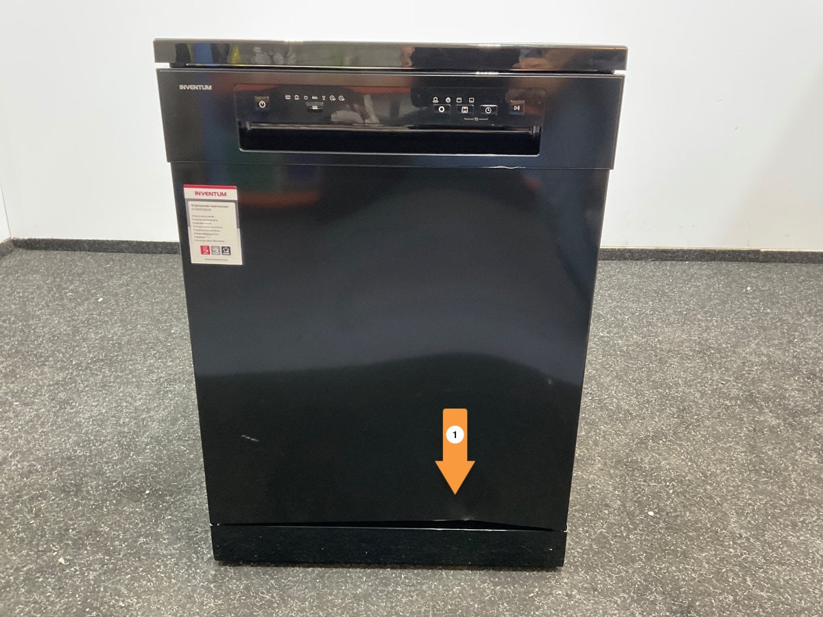 Inventum vaatwasser VVW6036AB - Vrijstaand - Zwart