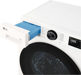 LG warmtepompdroger RHX5009TWB - 9 kg - Wit