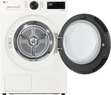 LG warmtepompdroger RHX5009TWB - 9 kg - Wit