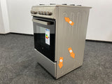 ETNA Gas/elektro fornuis FGV350RVS - 50 cm - RVS