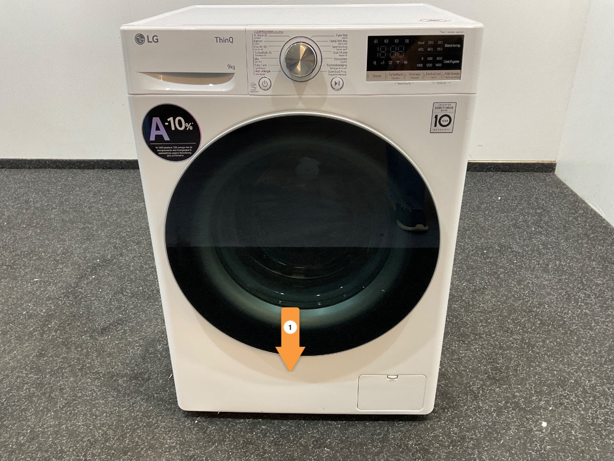 LG wasmachine GC3R709S1 - 9 kg - Wit