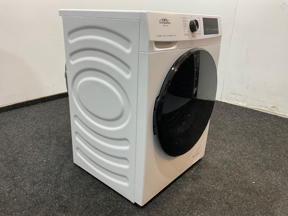 Everglades wasmachine EVWM91401AW - Stoomfunctie