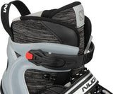Nijdam Skeelers - Verstelbaar - Volwassenen - Tarmac Tremor - Zwart - Maat 38-42
