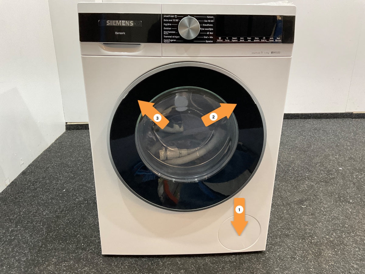 Siemens wasmachine WG44G2ZWNL - iQ500 - met stoom