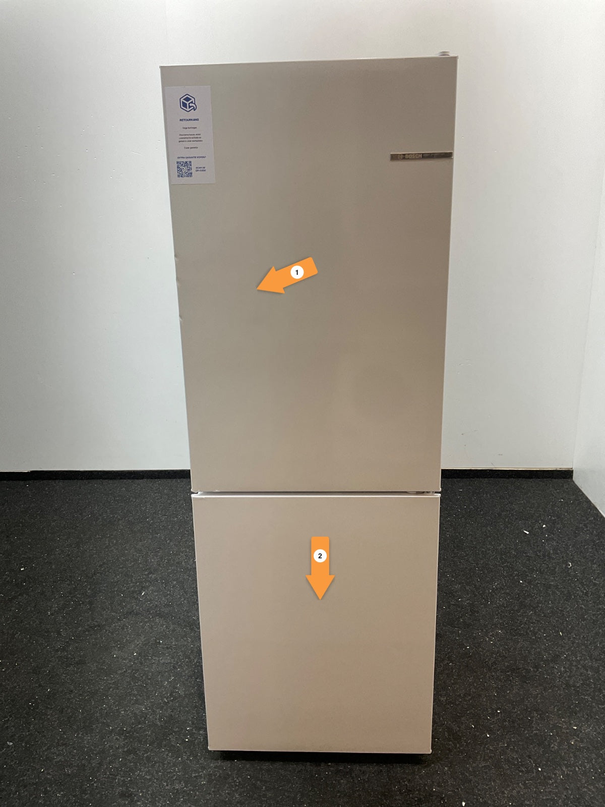 Bosch koelkast KGN33NWDA - Serie 2 - Wit