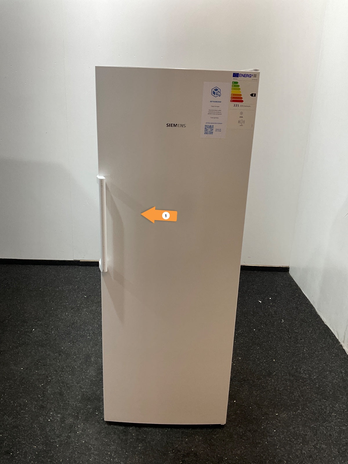 Siemens vrieskast GS29NVWEP - iQ300 - Vrijstaand 