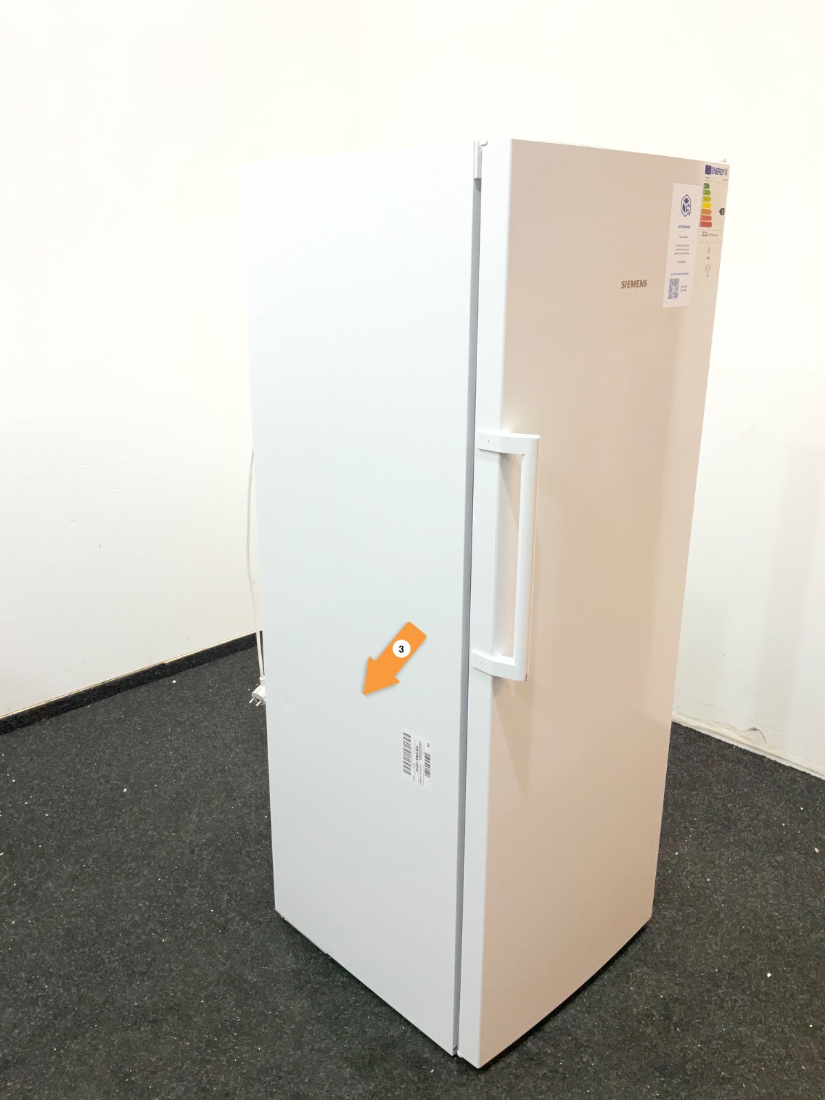 Siemens vrieskast GS29NVWEP - iQ300 - Vrijstaand 