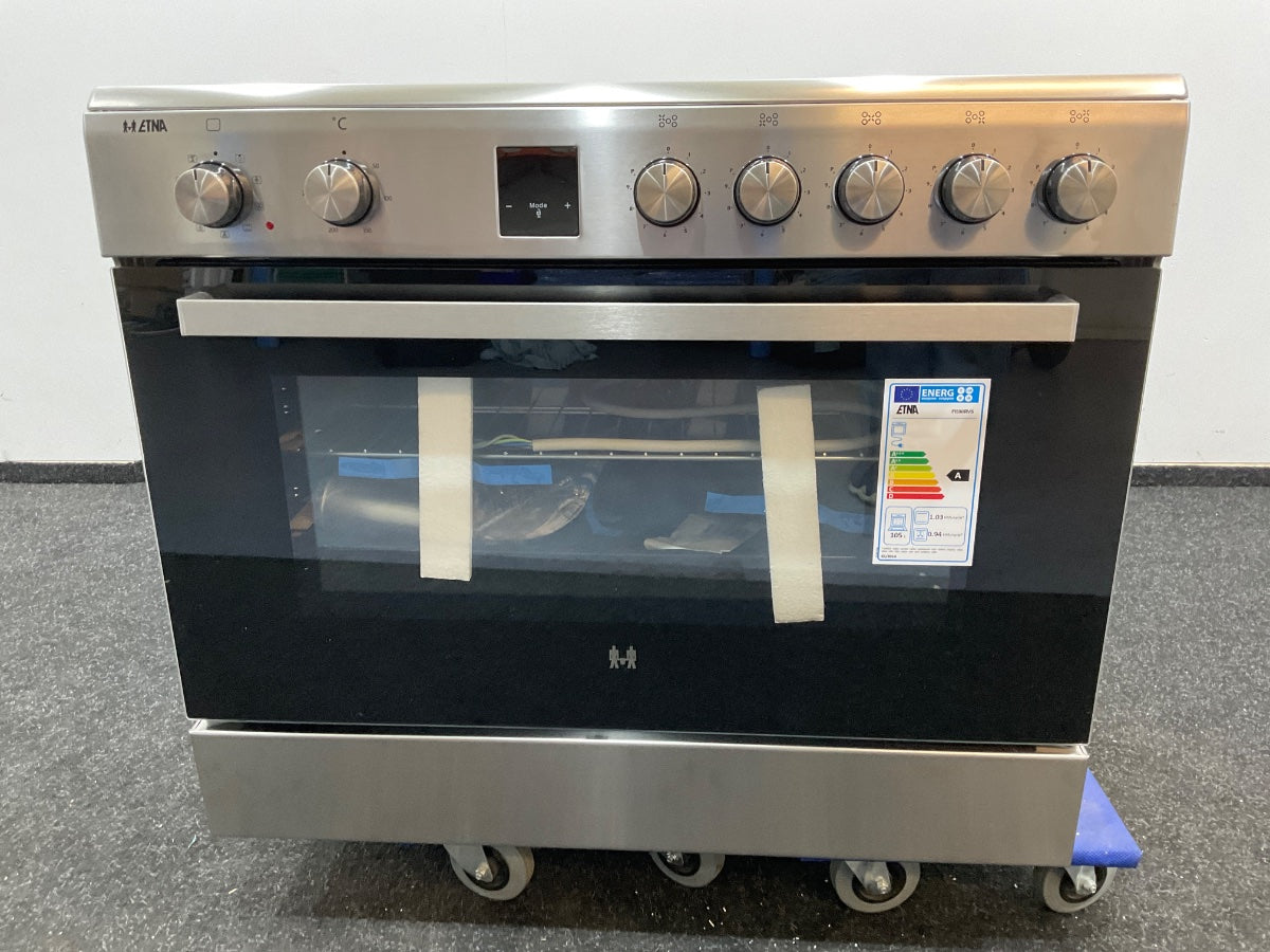 ETNA Inductiefornuis FI590RVS - 90 cm