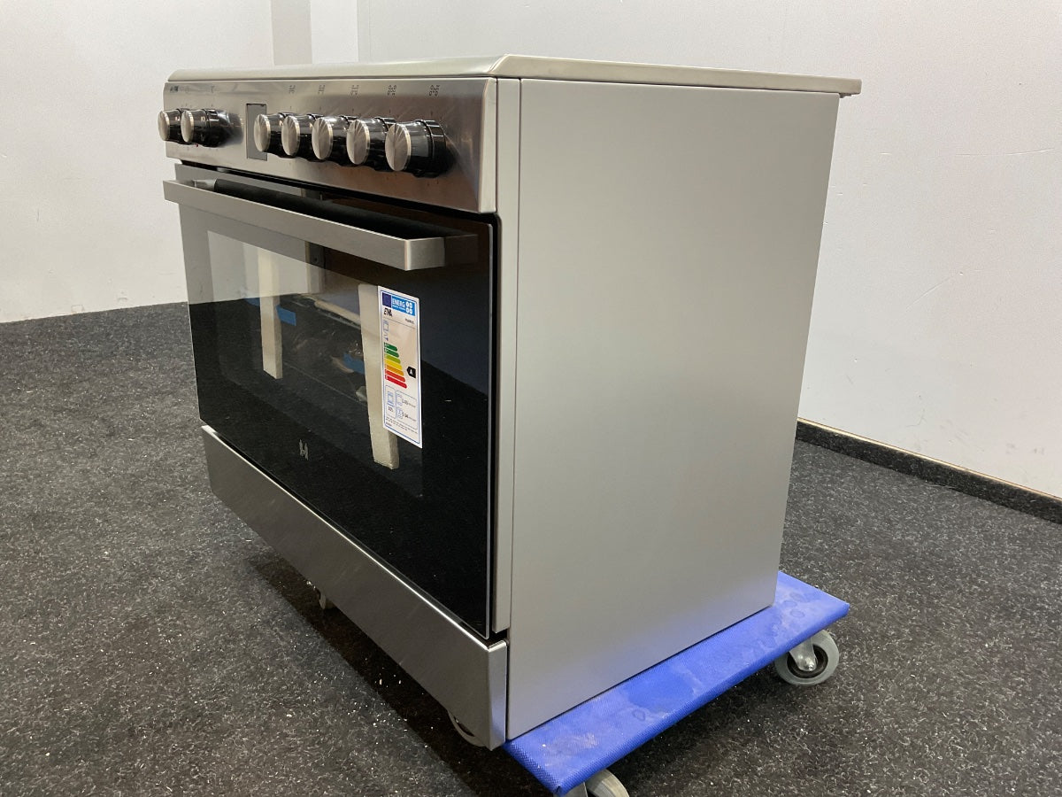 ETNA Inductiefornuis FI590RVS - 90 cm