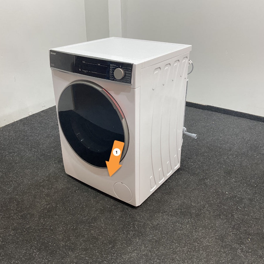 Sharp was-droogcombinatie ESNDB914CWDBX - 9Kg 