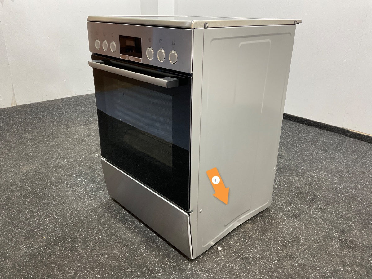 Bosch keramisch fornuis HKR39C250 - RVS
