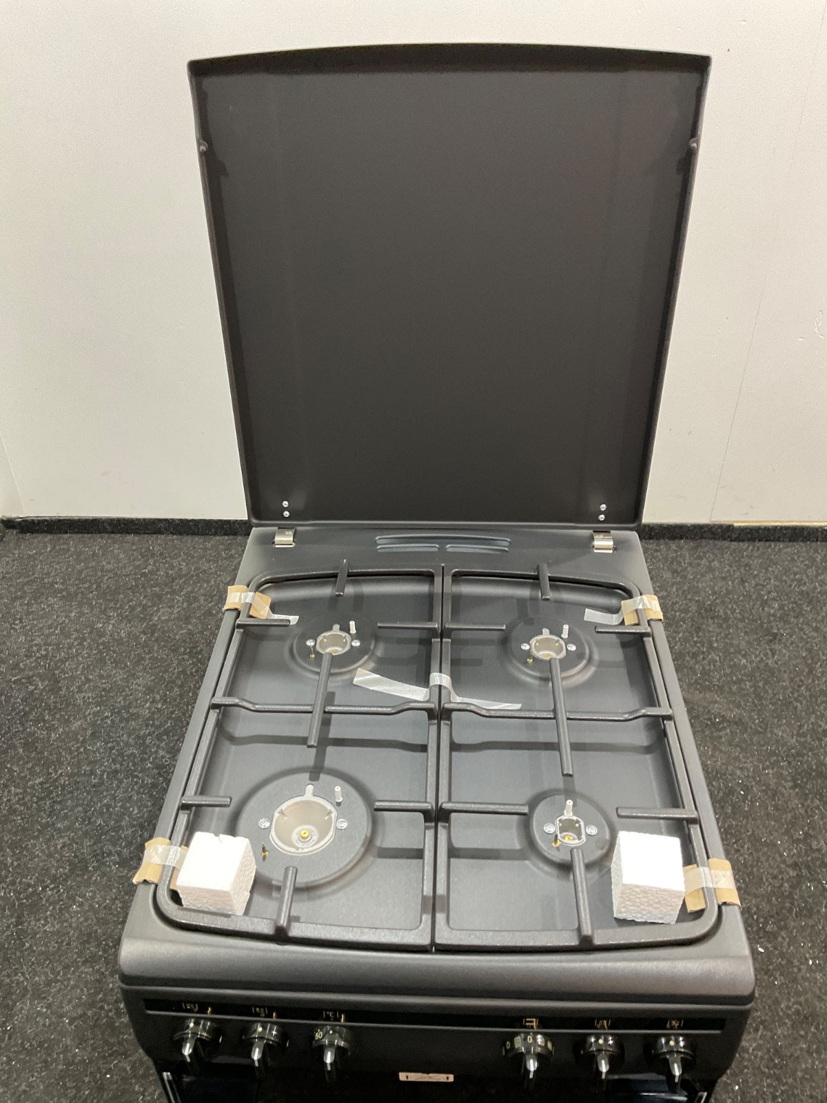 Inventum gasfornuis VFG5020GZWA - Zwart