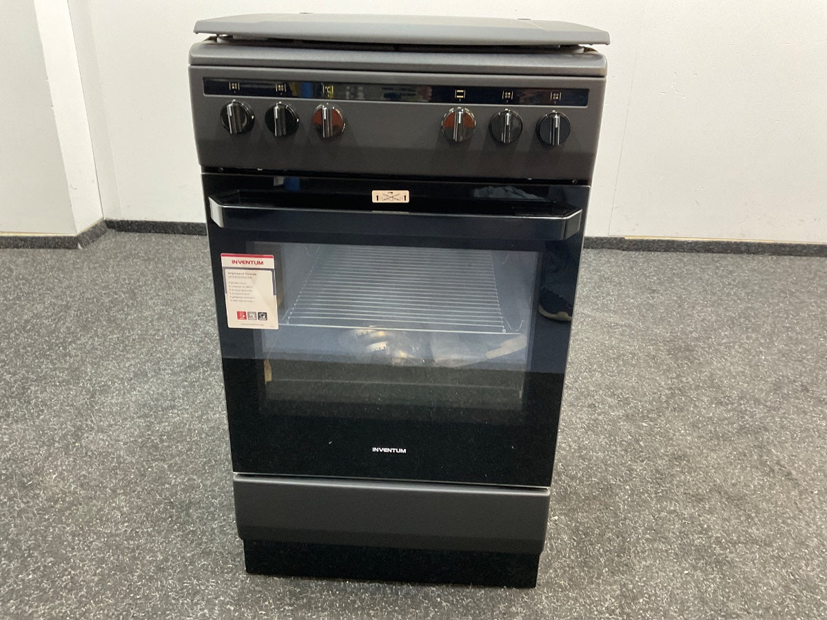 Inventum gasfornuis VFG5020GZWA - Zwart
