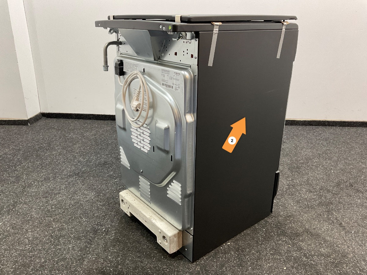 Inventum gasfornuis VFG5020GZWA - Zwart
