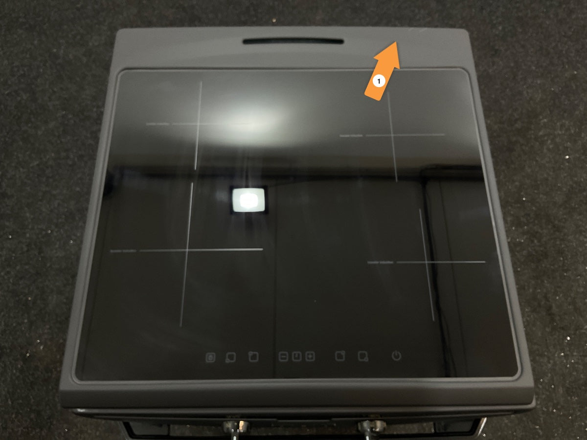Inventum inductie fornuis VFI6042ZWA - Zwart