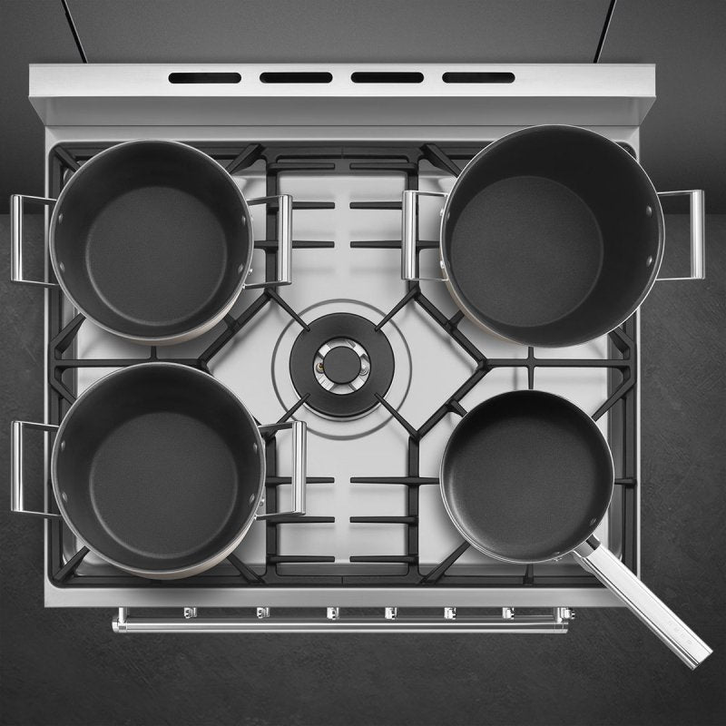 SMEG C7GMXNLK9 - Gasfornuis - 70 cm - RVS