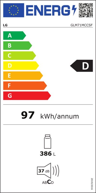 LG GLM71MCCSF DoorCooling - Koelkast