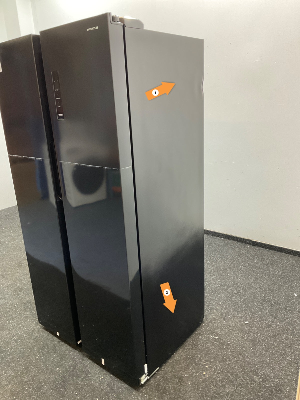 Inventum Amerikaanse koelkast SKV0178B - No Frost
