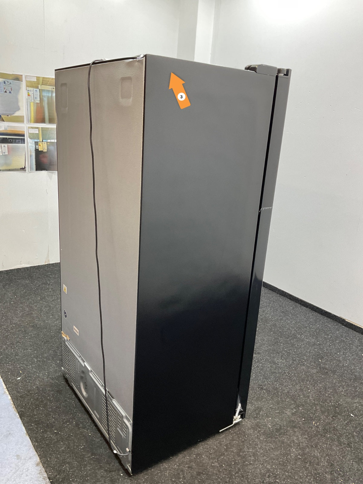 Inventum Amerikaanse koelkast SKV0178B - No Frost