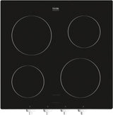 Etna KCV154WIT - Vrijstaande Keramische Kookplaat - 54 cm - WIT