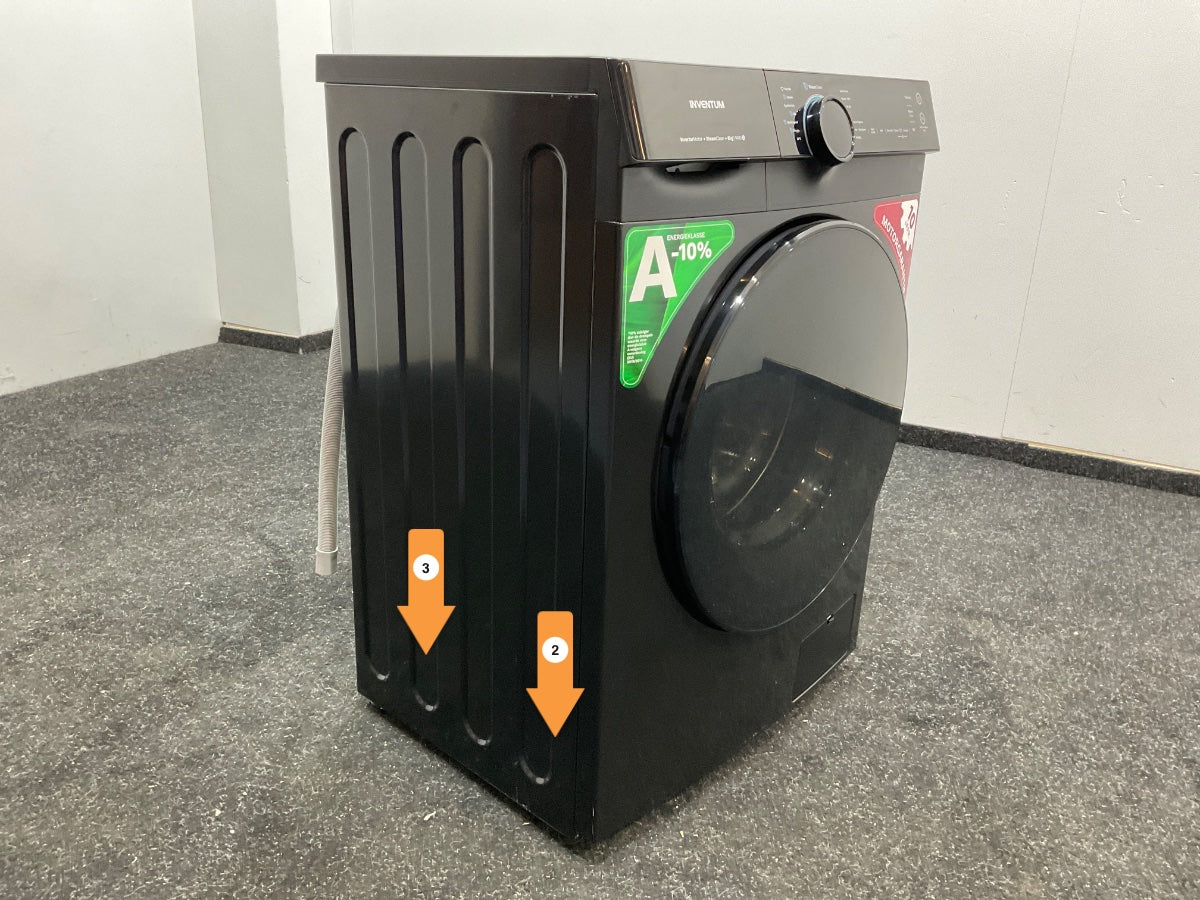 Inventum wasmachine VWM8010B - Zwart