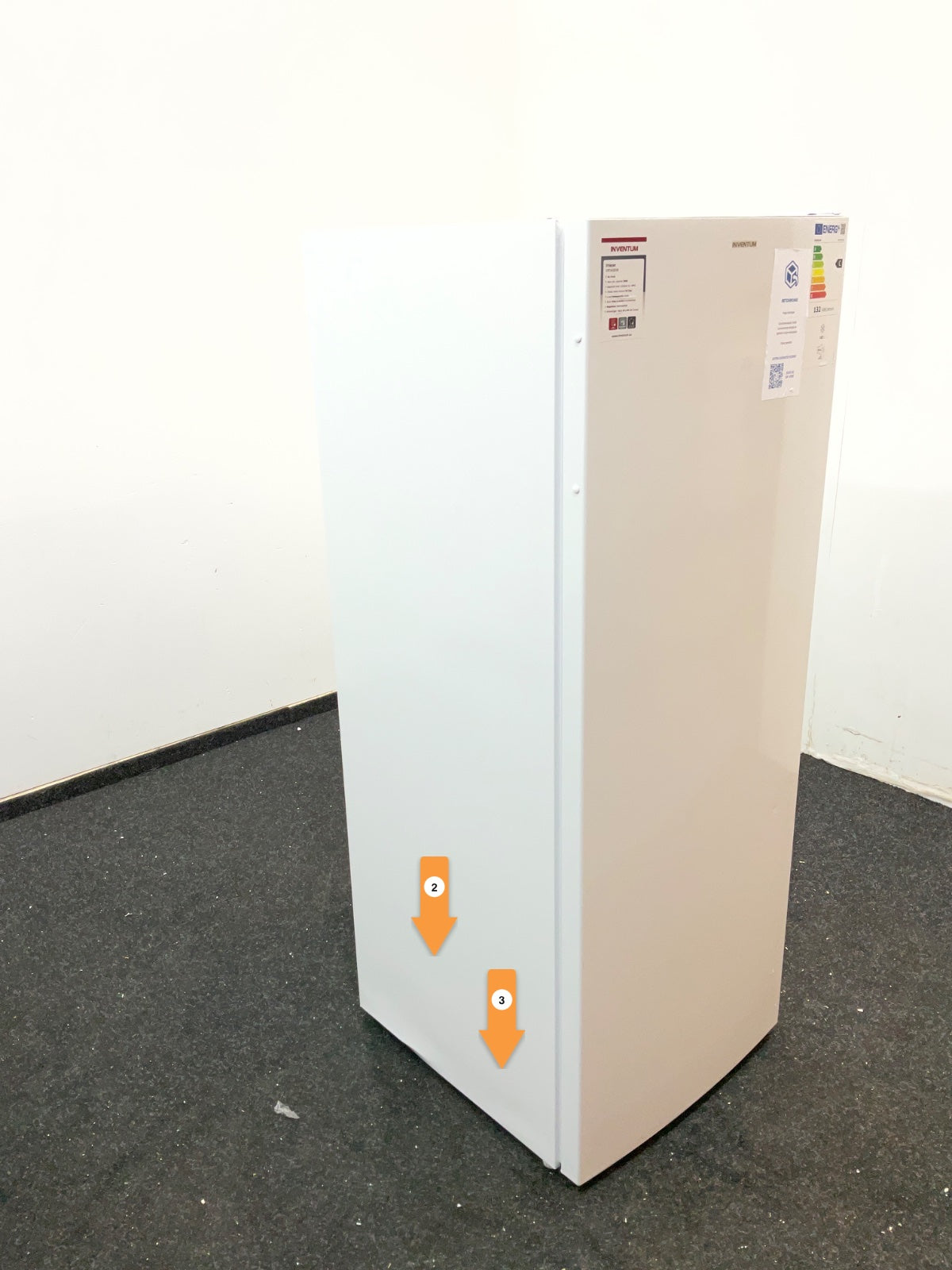 Inventum vrieskast VR1430W - 161 liter - Wit