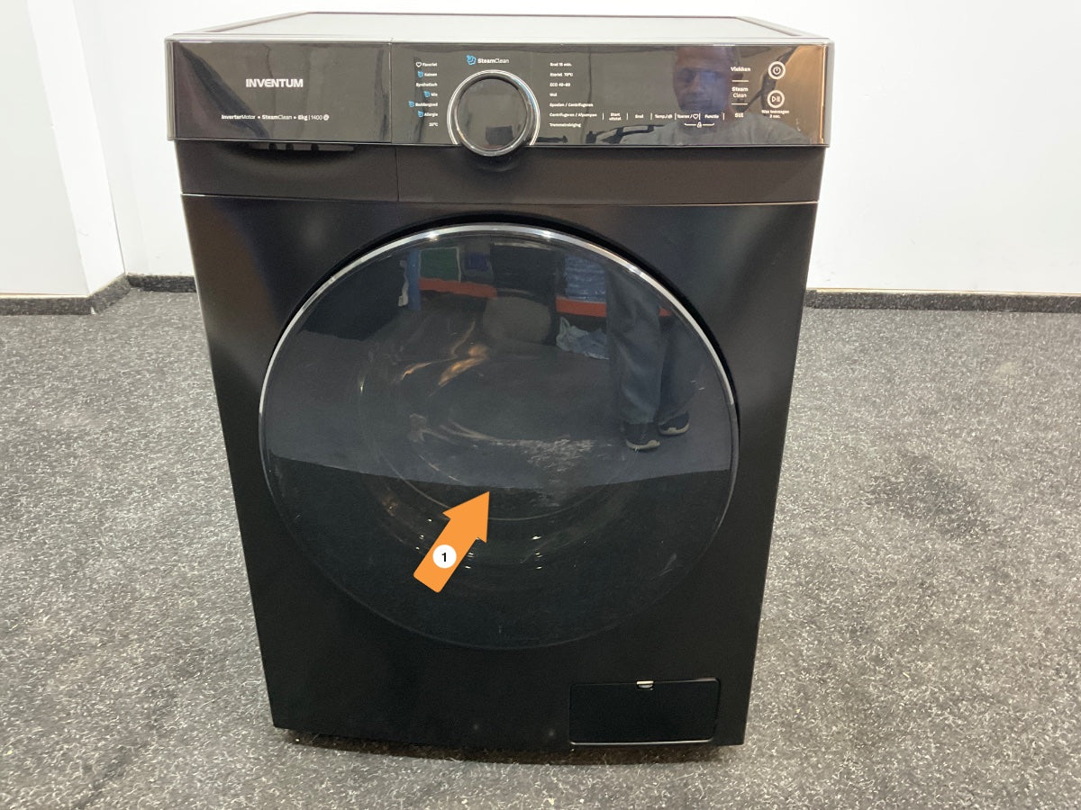 Inventum wasmachine VWM8010B - Zwart