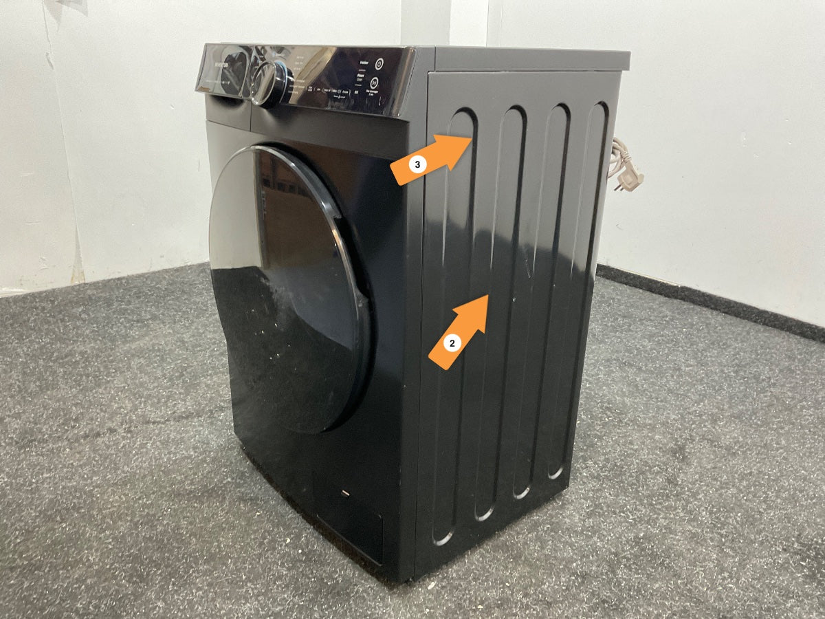 Inventum wasmachine VWM8010B - Zwart